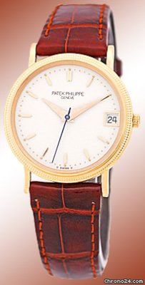 Chape Fake Patek Philippe Gent S 18k Yellow Gold Ref 3802 Calatrava